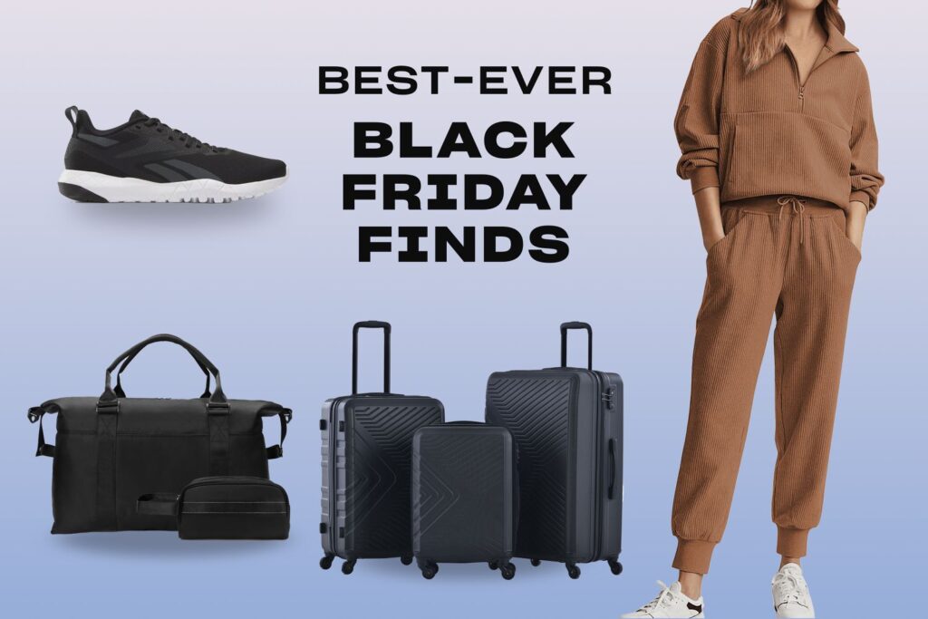 30 Can’t Miss Black Friday Deals On Luggage Sets, Travel Clothes,