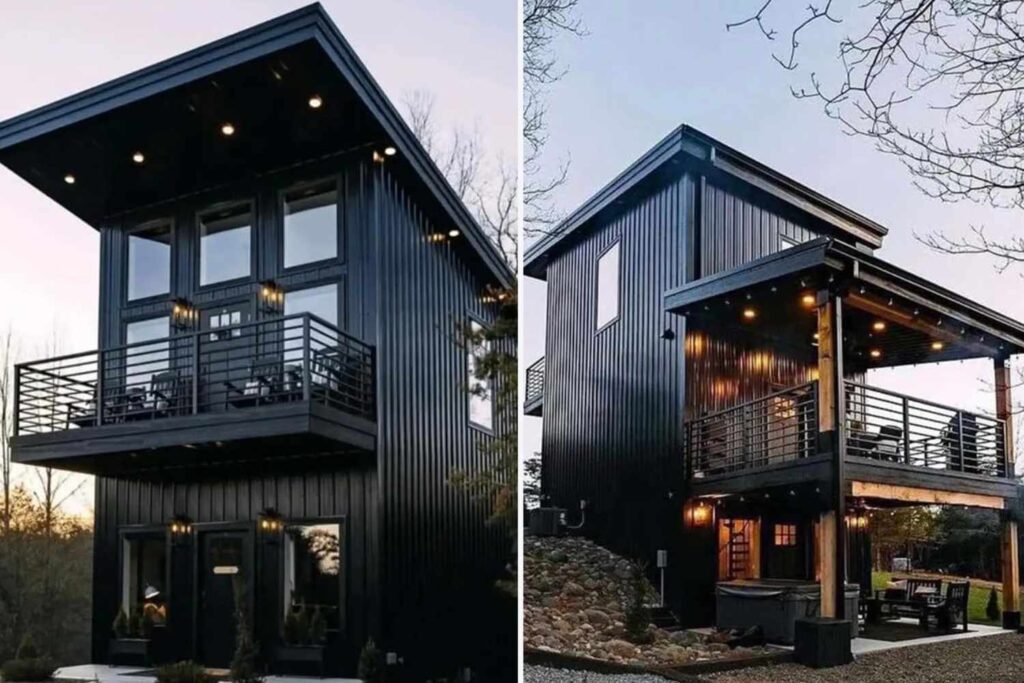 Amazon Is Selling A 2 Story Tiny Home With Balconies And