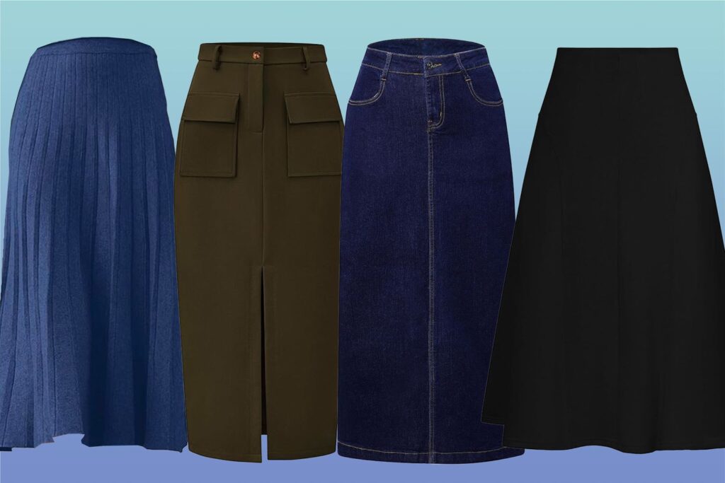 I'm Shopping These 10 Luxe Amazon Midi Skirts That Look