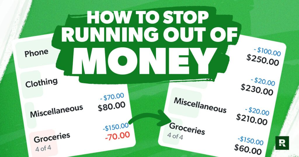 What To Do If You’re Running Out Of Money