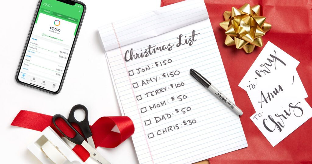 How To Make A Christmas Budget