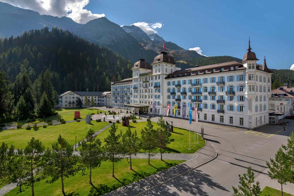 This Stunning Hotel Helps Make St. Moritz, Switzerland, One Of