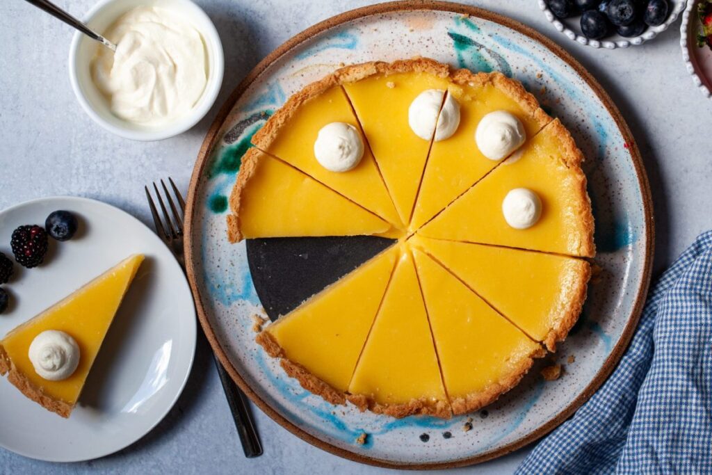 Classic Lemon Curd Tart