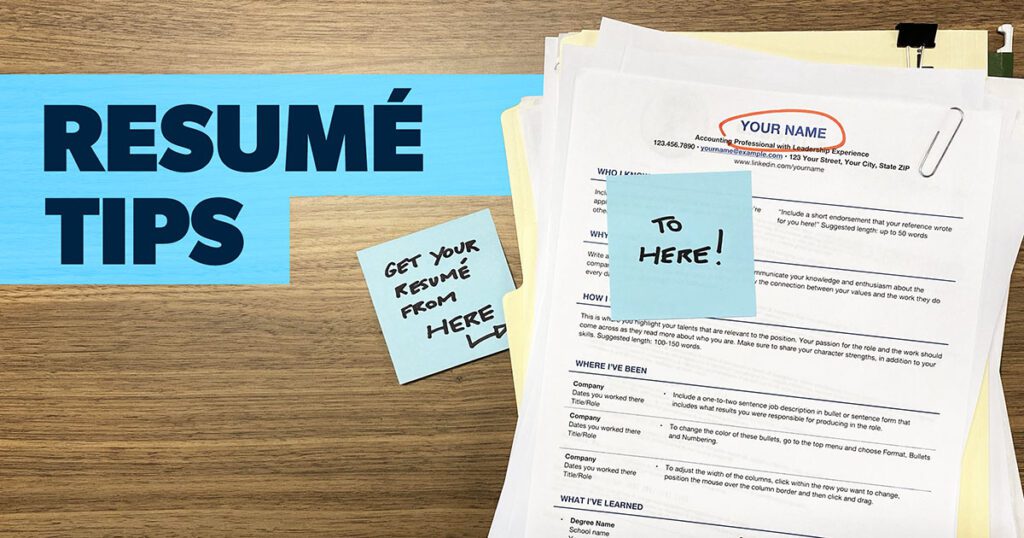 16 resumé tips that will get you an interview