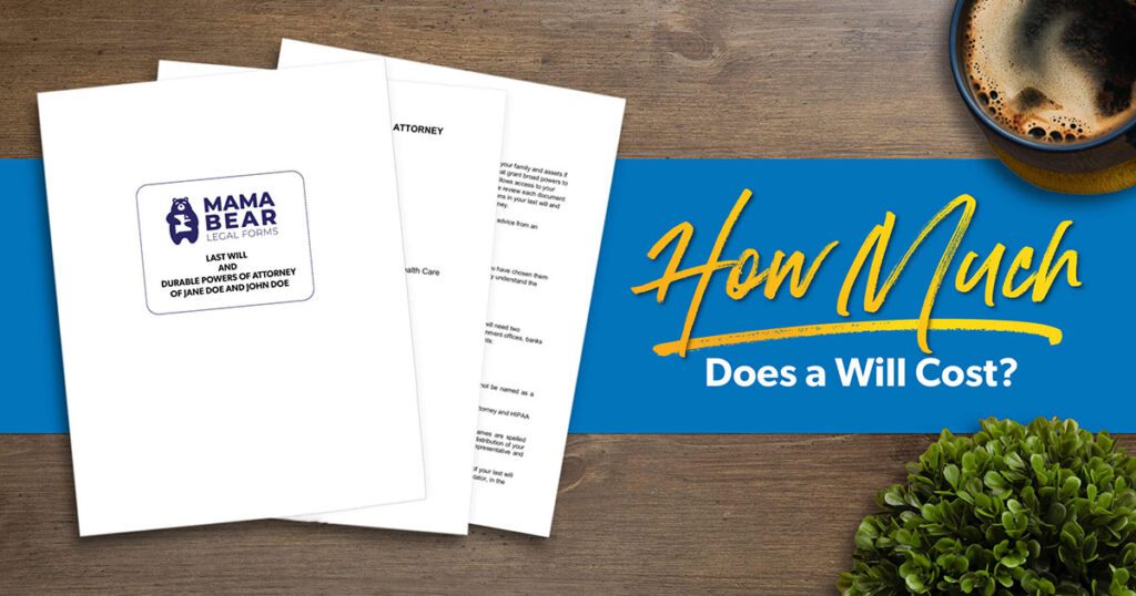 How much does a will cost?