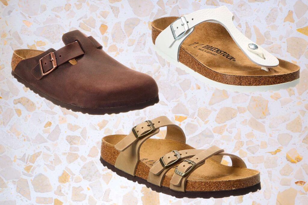 Birkenstock sandals, clogs, and espadrilles start at $80 for memorial