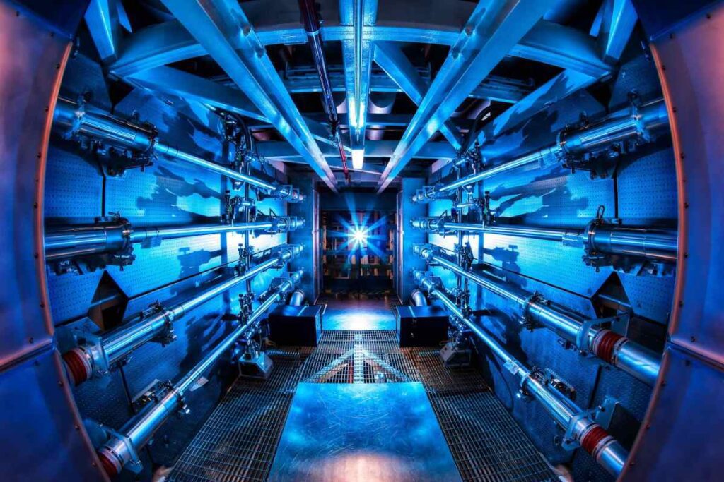 Laser powered fusion experiment more than doubles its power output