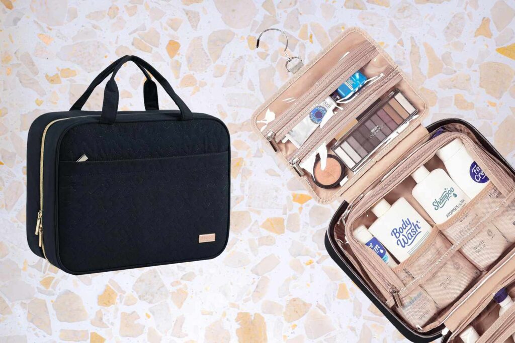 Travel nurses, flight attendants, and overpackers agree—this $19 toiletry bag