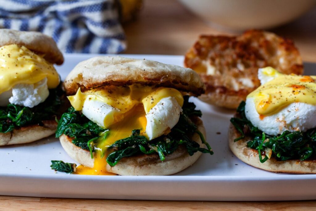 Eggs florentine