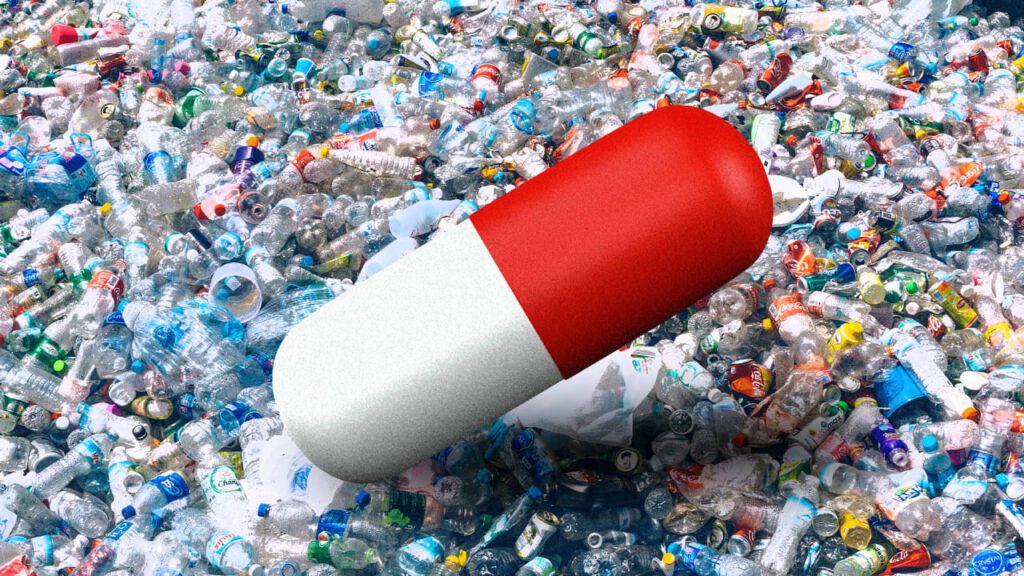 Scientists engineer bacteria to turn plastic waste into painkillers
