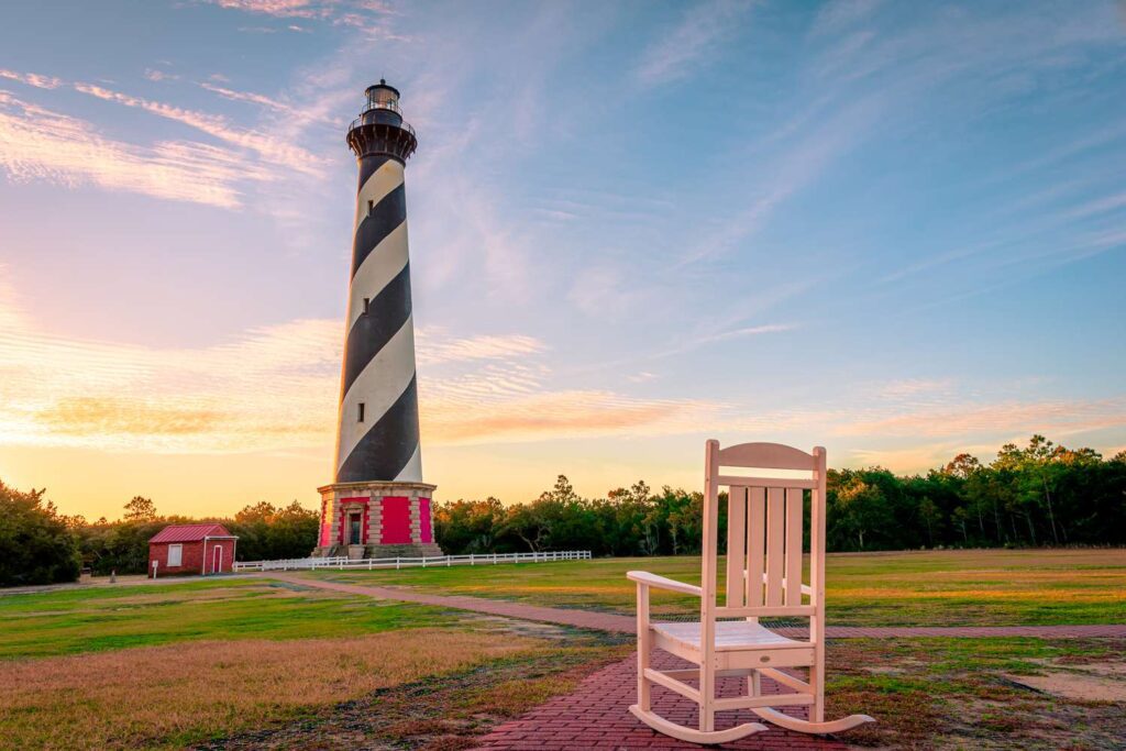 This north carolina island is home to a national seashore,