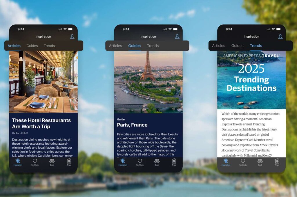 American express just made it easier to plan and book