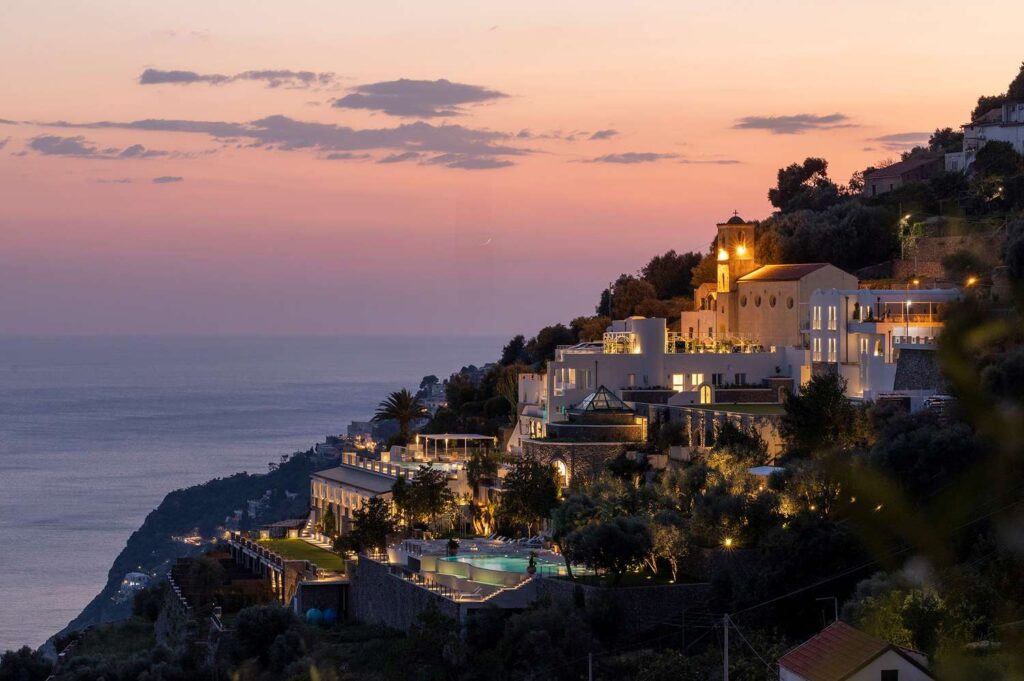 This new hotel on italy's amalfi coast is hidden from